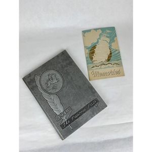 Vintage 1949 The Papoose Path Vallejo California College Yearbook